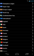 Soccer LiveScores screenshot 2