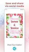 Wedding Invitation Card Maker screenshot 12