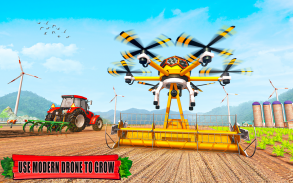 Drone Farming Tractor Games screenshot 3