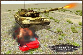 Атака Tank Urban War Sim 3D screenshot 1