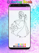 Princess Coloring Book screenshot 1