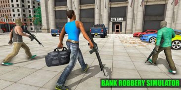 Gangster City Bank Robbery- Police Crime Simulator screenshot 0