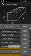 Calculator legname screenshot 19