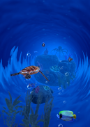 Blue Swirl: Endless Swimming screenshot 1