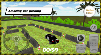 3 डी पुलिस कार पार्किंग screenshot 9