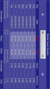 Working hours time card screenshot 0