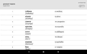 Μαθαίνουμε τις ουκρανικές λέξεις με Smart-Teacher screenshot 16