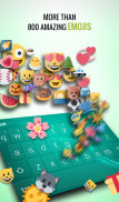 Wave Animated Keyboard + Emoji screenshot 3