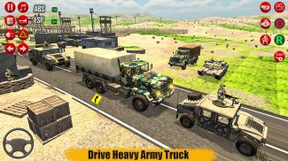 Army Truck Driving Army Games screenshot 1