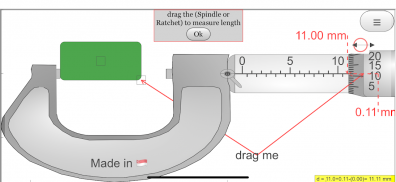 Micrometer Simulator screenshot 1