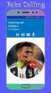 Call Dybala Fake Video Call screenshot 3