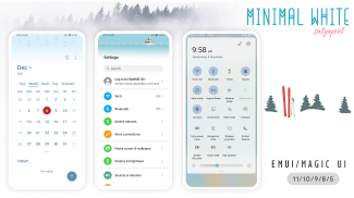 Gradient Minimal EMUI Theme screenshot 5