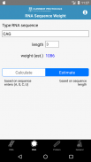 Molecular Weight Calculator screenshot 4