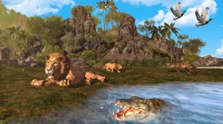 Crocodile gioco di caccia screenshot 5