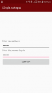 Simple Notepad - Password Protected screenshot 4