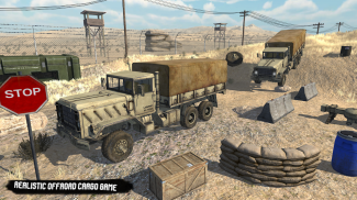 US Military Truck Driving Sim screenshot 0