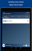 Magic Radio App UK FM screenshot 1