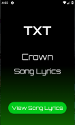 TXT (투모로우바이투게더) Crown Song Lyrics screenshot 0