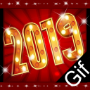 New Year GIF 2019 Icon