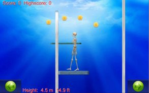 Skeleton Ragdoll, Trampoline screenshot 0