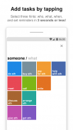 Three.do: the quickest ToDo, reminder, tasks app screenshot 1