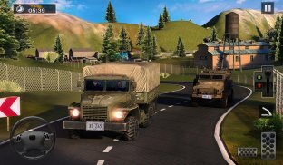 US Army Cargo Truck Transport Military Bus Driver screenshot 16