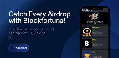 Blockfortuna- Crypto airdrops