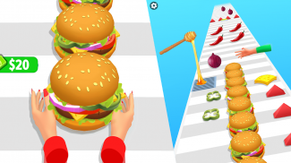 Stack Burger Run screenshot 0