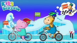 Hippo Bicycle: Kids Racing screenshot 2
