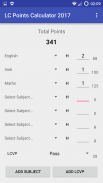 Leaving Cert Points Calculator screenshot 1