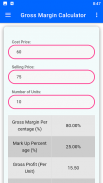 Calculadora de margen bruto screenshot 8