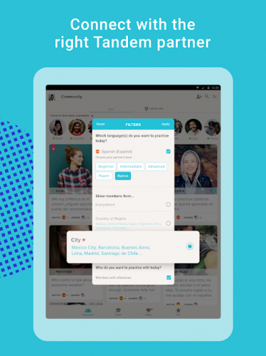 Tandem Language Exchange 2.3.5 Tải về APK Android | Aptoide
