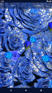 Blue Rose Live Wallpaper 3D screenshot 5