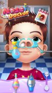 नाक डॉक्टर - बच्चों के खेल screenshot 1