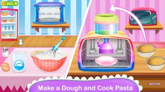 Make Pasta Cooking Food Maker Kitchen Game screenshot 1