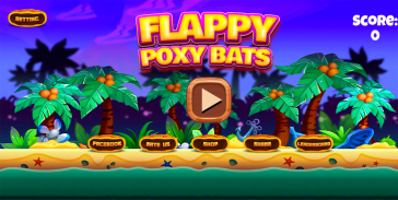 Flappy Poxy Bats – Flap Flap Bat Simulator screenshot 9