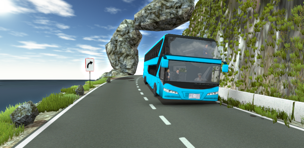 Simulador de ônibus subida offroad moderno: ônibus de transporte de ônibus  de montanha de van::Appstore for Android