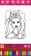 Girls Coloring Book & Drawing Pages screenshot 0