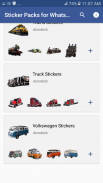 Vehicle Stickers for WhatsApp - WAStickerApps Pack screenshot 0