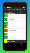 Radio Brasil - FM Rádio Online screenshot 4