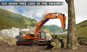 Water Surfer Excavator Crane 3D: Construction Site screenshot 4