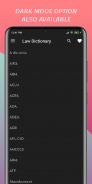Law Dictionary Offline screenshot 1