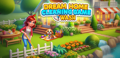 Dream Home Cleaning Game Wash