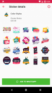 Happy New Year 2019 Stickers - WAStickerApps screenshot 0