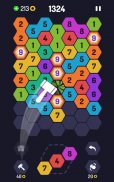 UP 9 - Hexa Puzzle! Merge Numbers to get 9 screenshot 3