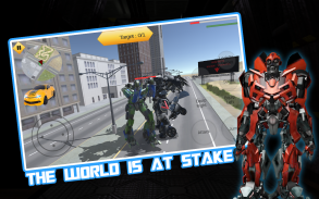 Extreme War of Robot -  Transform Car Fight screenshot 0