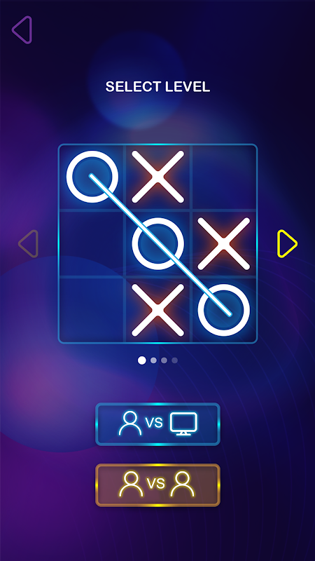 Tic Tac Toe Glow : XO Game