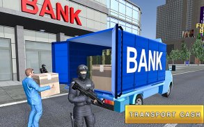 Security Van Driver USA Bank Cash Transport Sim screenshot 7