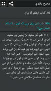 Sahih Al Bukhari Urdu eBook screenshot 1