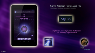 Super Amazing FlashLight HD screenshot 1